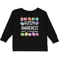 thumbnail image 3 of Inktastic Autism Awareness Support and Understanding Puzzle Pieces Boys or Girls Long Sleeve Toddler T-Shirt, 3 of 5