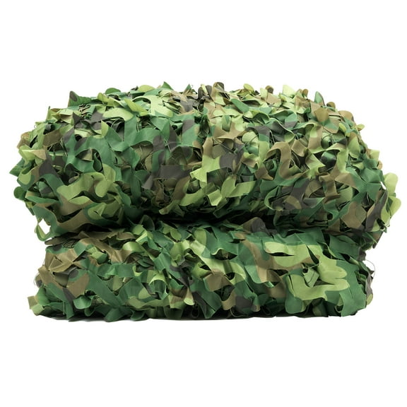 Dwellnix Woodland Net Military Camping Hunting Camouflage Net 26 X 26 Ft Camo Net