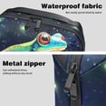 thumbnail image 4 of Frog Hard Drive Case Travel Bag Cord Charger Organizer for Purse - Waterproof Oxford Cloth Digital Electronics Storage Protection - 5.9x9.44x3.14 in, 4 of 6