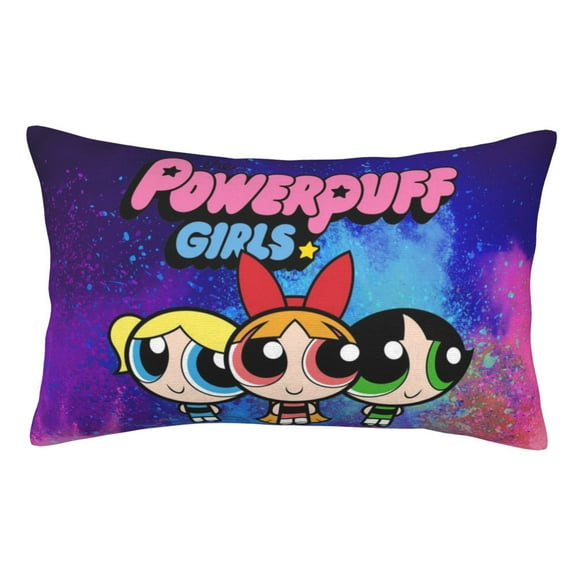 The Powerpuff Girls Pillow Protector Pillow Cases Lightweight Soft Pillowcases Comfortable Pillow Covers 14"X20"