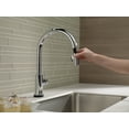 thumbnail image 3 of Delta Trinsic Single Handle Pull-Down Kitchen Faucet with Touch2OÂ® Technology in Chrome 9159T-DST, 3 of 10