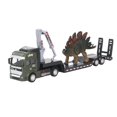 thumbnail image 1 of 1:50 Dinosaur Trailer Toy Alloy Dinosaur Truck Carrier Model Toy for Children Adults, 1 of 4