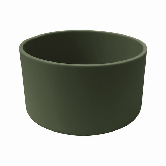 Funda antideslizante de silicona para taza de 7,5 cm, base de silicona para taza de acero inoxidable Spacepot, funda de silicona