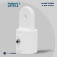 thumbnail image 7 of Five Oceans Marine Bimini Top External Eye End, 7/8 Inch White Nylon, Ideal for Pontoon, Fishing, Ski Boats FO1881, 7 of 7