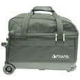 Pyramid Prime Double Roller Bowling Bag Black/Black