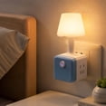 thumbnail image 6 of YingYouFu 2 In 1 Socket LED Night Lamp, Mini Plug In Ambient Light, Gentle Glow Light for Bedroom Spaces, Home Living Areas, Daily Use, 6 of 6