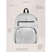 JuJuBe Deluxe Backpack Diaper Bag - Grey
