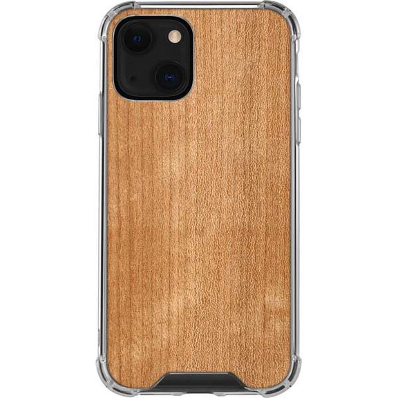 Skinit Wood Natural Wood iPhone 14 Plus Clear Case