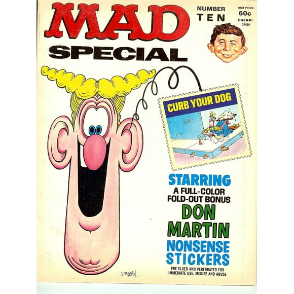 MAD Magazine Vintage Collectible HIGH GRADE Super Special Number 10