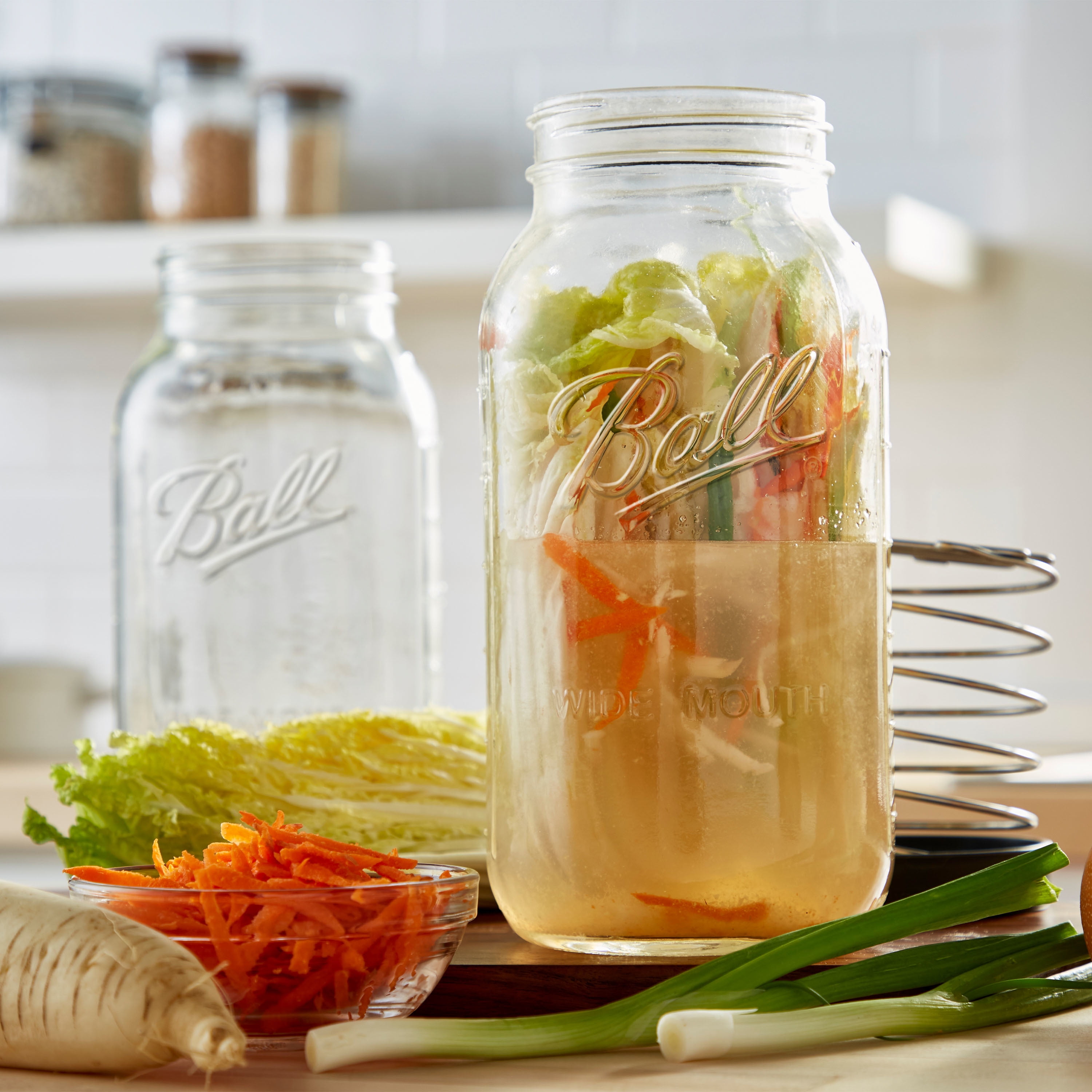 Find more 4 Extra Large Mason Glass Jars - 64 Oz for sale at up to 90% off