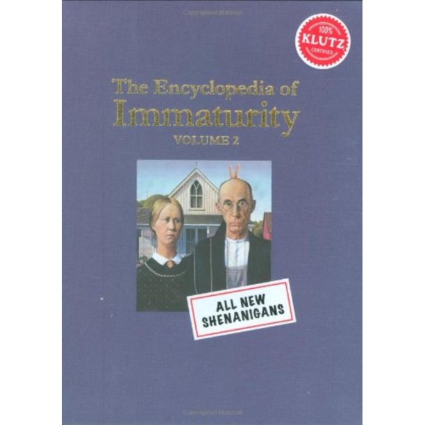 Encyclopedia of immaturity universal book report 07 image