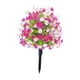 thumbnail image 3 of Flores artificiales Decoración del jardín topiario Vigidor de bricolaje Decedente de decoración de bodas Plantas con estaca para un regalo de paisaje Rosa, 3 of 8
