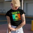 thumbnail image 2 of Today Is Golf Day with a Ball & Clubs, Golf Player, Golfing or Golfer Themed Merch Gift, Military Green T-Shirt, Small, 2 of 5