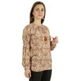 thumbnail image 2 of Moomaya Womens Printed Top Long Sleeve Ethnic Indian Cotton Tunic Shirt, 2 of 7