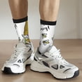thumbnail image 6 of Disketp Gnome Sweet Honey Unisex Crew Socks Lightweight Breathable Ventilation Ankle Socks, Mid-calf socks for Daily, 6 of 6
