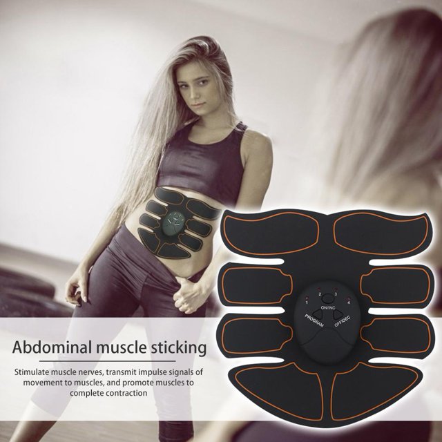 parche abdominal Masajeador adelgazante corporal con pegatinas para pérdida de peso eléctrico para entrenamiento abdominal FLhrweasw Nuevo