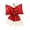 Red, variant on bestolf Sequin Stuffed Bow Christmas Decoration Large Mirror Sequin Bow Hanging Decoration for Holiday Crafts Wreaths Garlands Staircase Xmas Wedding Home Decor