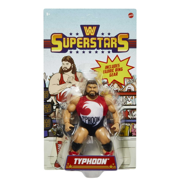 WWE Action Figures, Retro Superstars Typhoon Figure, WWE Toys WWE Action Figures, Retro Superstars Typhoon Figure, WWE Toys