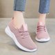 thumbnail image 2 of Zapatillas deportivas de malla transpirables para mujer, informales, con cordones, cómodas, deportivas, a la moda para estudiantes, 2 of 9