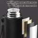 thumbnail image 5 of Taza Térmica De Acero Inoxidable Taza Térmica De Gran Capacidad De 600 Ml, De Acero Inoxidable 316, Con Aislamiento Al Vacío De Doble Pared Y 12 Horas De Duración, Color Negro (1 Unidad) Rkxzt, 5 of 7