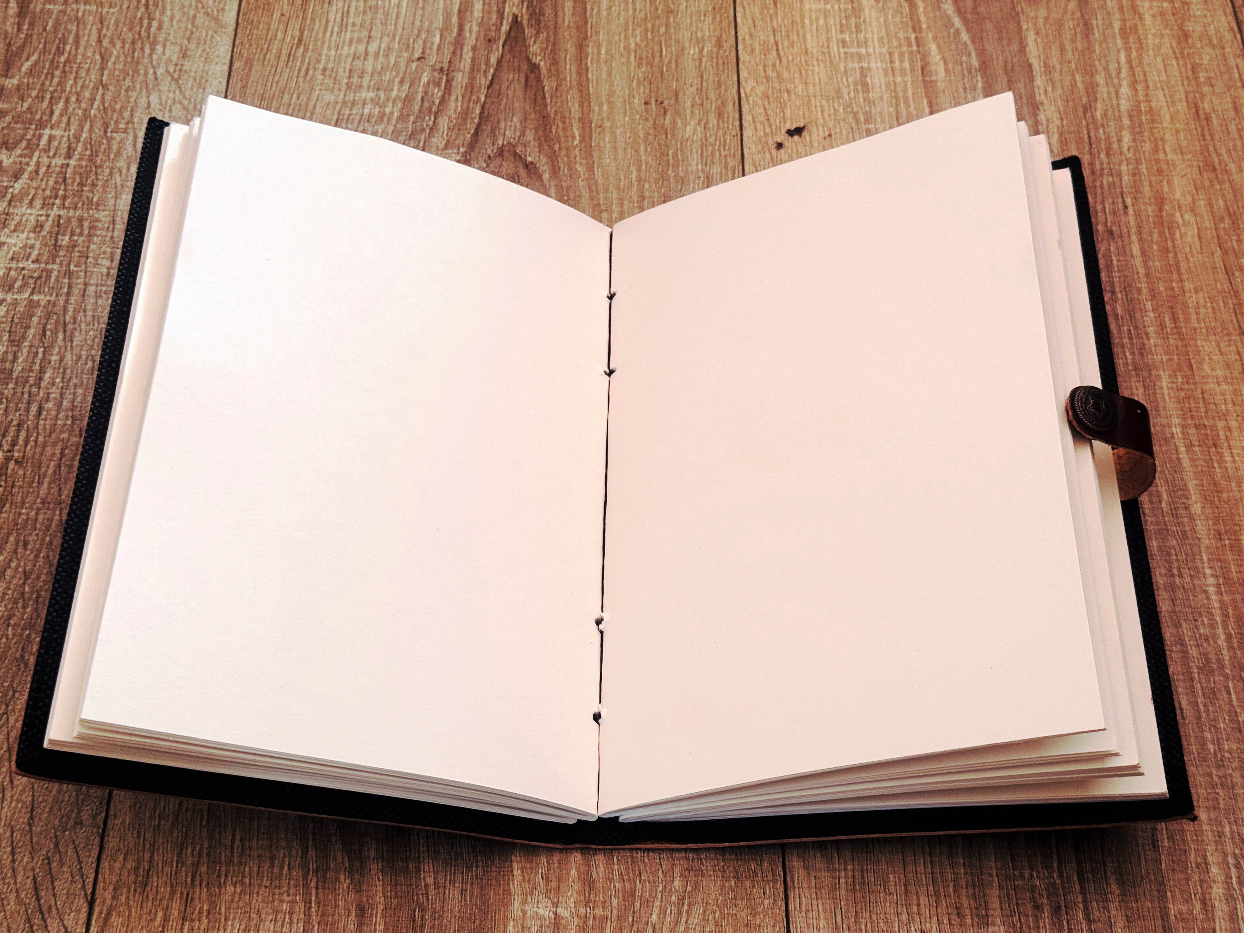Quirky Craft Doors of Durin Embossed Brown Leather Bound Journal - 9 x 6 Size 200 Pages Writing Diary for Men & Women Book of Shadow