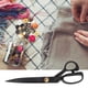 thumbnail image 3 of High Quality Retro Black Steel Tailor Scissors for Clothing, Leather, Craft, Sewing Accessories (HC-11 inch), 3 of 3