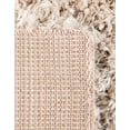thumbnail image 7 of Unique Loom Infinity Shag Collection Area Rug - Jinko (10' x 13' 1" Rectangle Linen), 7 of 7