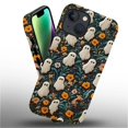 thumbnail image 3 of Daizag Compatible Con Iphone 14 Plus Funda Lovely Ghost Flowers 2 En 1, Resistente A Los Golpes, Resistente A Los Golpes, Pc Dura+Cubierta Protectora De Silicona Suave Para Iphone 14 Plus, 3 of 5