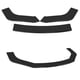 thumbnail image 4 of Kit de cuerpo de labio de parachoques delantero de coche de 3 piezas parachoques ABS, 4 of 8
