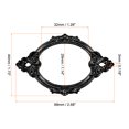thumbnail image 2 of Soportes de Metal Unique Bargains 68x44mm 24uds Etiqueta Negro, 2 of 6