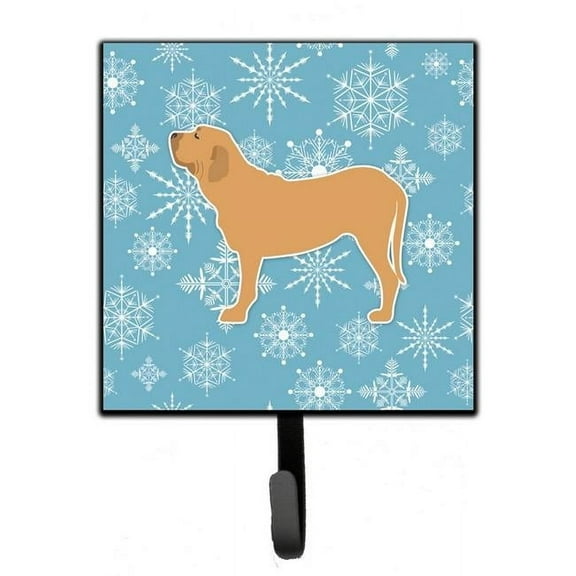 Carolines Treasures BB3579SH4 Winter Snowflake Fila Brasileiro Leash or Key Holder