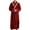 Red, variant on Viikei Robes for Men,Viikei Mens Robes,Warm Soft Plush Mens Robe with Hood,Plus Size Plus Thick Robe for Men with Side Pocket and Belt,Bathrobes for Men Gifts