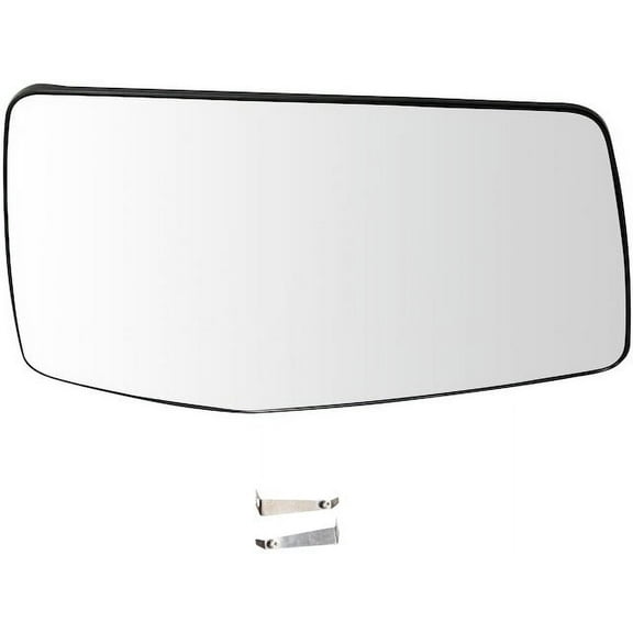 Right Door Mirror Glass - Compatible with 2022 Chevy Silverado 1500 LTD