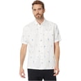 thumbnail image 1 of Quiksilver Mens Sail Palm Button Up Shirt, White, Small, 1 of 2