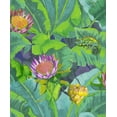 thumbnail image 2 of Green Wildlife Tropical Wallpaper R8146, 2 of 2