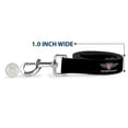 thumbnail image 5 of Buckle-Down Pet Leash, Dog Leash, Buckle Down Logo Adopt Dont Shop Black Yellow, 4 Feet Long 1.0 Inch Wide, 5 of 6