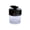 🥑 Black_New#1360, variant on 4 compartment seasoning container spice jar organizer • clear plastic countertop seasoning holder • hinged flip top lids keep spices fresh • multi spice storage for kitchen, RV, camping