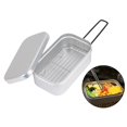 thumbnail image 1 of Fiambrera de aleación de aluminio | Ecológico en Tenuta Bento Box | & amp; Caja Sandwich para Adultos y Niños | BPA - de Rack Fiambrera + Parrilla DYNWAVEMX lonchera bento, 1 of 8