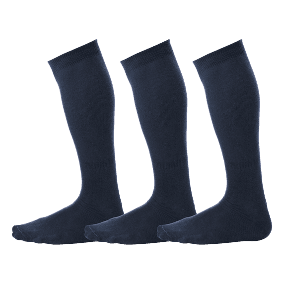Pierre Henry Over the Calf Socks for Men (3 pairs) | Cotton Over the Calf Dress Socks