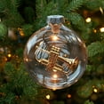 thumbnail image 5 of Musical Harmony Christmas Ornament Balls ,Handcrafted Keepsake Gift for Musicians,Band Members,2D Xmas Tree Clear Ball Decorations with Guitar,Piano,Violin Saxophone Musical Tree Decoration, 5 of 7