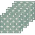 thumbnail image 3 of Coolnut Star Pattern Wash Cloth Set of 4, 12 x 12 Inch Cotton Baby Washcloths Highly Absorbent and Soft Feel Fingertip Towels Face Towels for Bathroom, Gym, Spa Washcloth Gift, 3 of 7