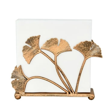 Owlgift 4.8" Organize Modern Bronze Napkin Holder
