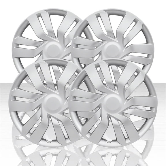 Set of 4 15" Wheel Covers for 2015-2018 Honda Fit - Silver - ARFH786