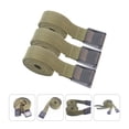 thumbnail image 2 of 3 Pcs Sangles Vertes à Boucle à Pression Sangles à Attacher Sangles Cargo à Attacher Sangles de Camping à Attacher Sangles de Fixation pour Sac Sangles de Fixation, 2 of 7