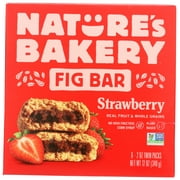 Nature'S Bakery Stone Ground Whole Wheat Fig Bar - Strawberry , 6/2 Oz