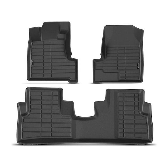 Floor Mat Set 3 - Compatible with 2007 - 2011 Honda CR-V Sport Utility 2.4L 4-Cylinder 2008 2009 2010