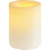 4" White Outdoor Flameless Candle