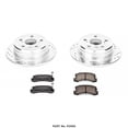 thumbnail image 4 of Power Stop K2565 Rear Z23 Carbon Fiber Brake Pads with Drilled & Slotted Brake Rotors Kit, 4 of 4