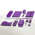 thumbnail image 7 of Enday 1 Inch 3 Ring Binder Presentation Book Office Supplies, Purple 6 Pack, 7 of 7