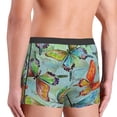 thumbnail image 3 of Uemuo Retro Seamless Flying Butterflies Pattern Men's Boxer Briefs,Trunk Anti-Chafing,Comfortable, Durable, and Stylish Underwear-XX-Large, 3 of 9